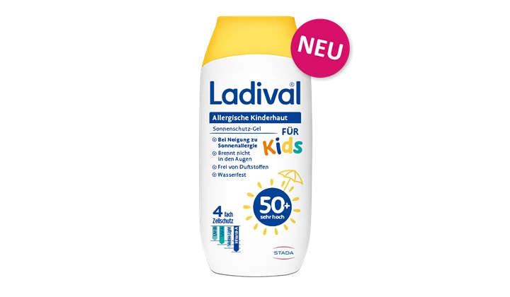 Allergische Kinderhaut Sonnenschutz-Gel