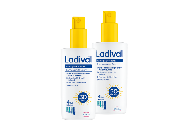 Allergische Haut Sonnenschutz-Spray