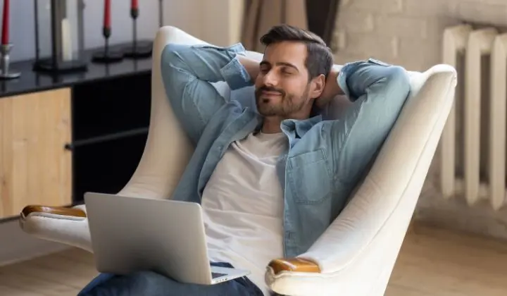 Stressreduzierung bei Augenlidzucken