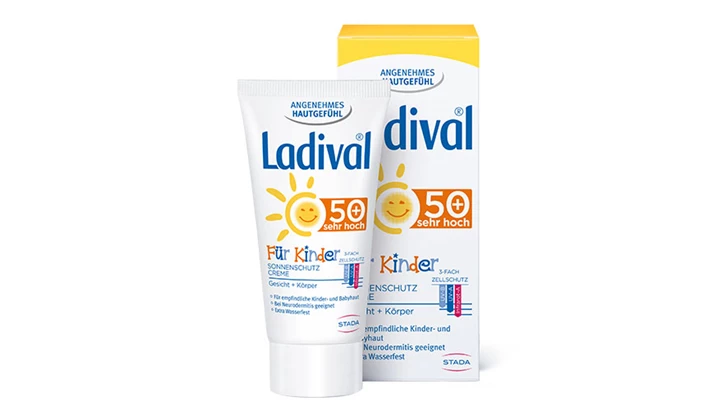 Kinderhaut Sonnenschutz Creme für Gesicht und Hände