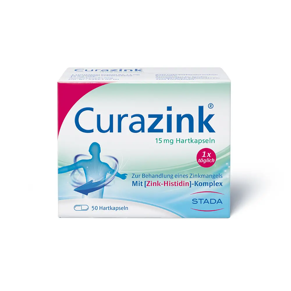 Curazink® Kapseln 50 Stk Packshot