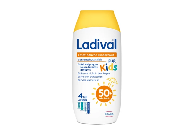 Empfindliche Kinderhaut Milch