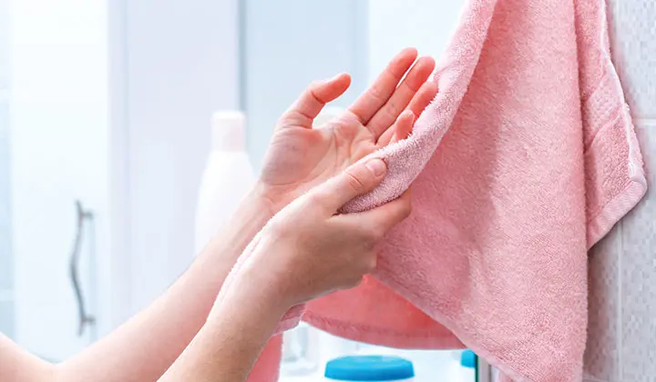 Hautpilz zuhause behandeln