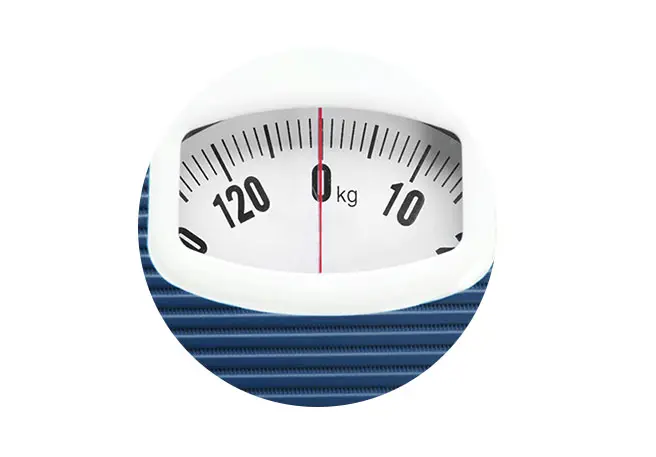 Gewichtsreduzierung bei Dekubitus